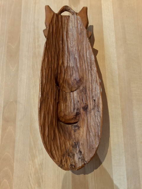 Afrikansk træmaske